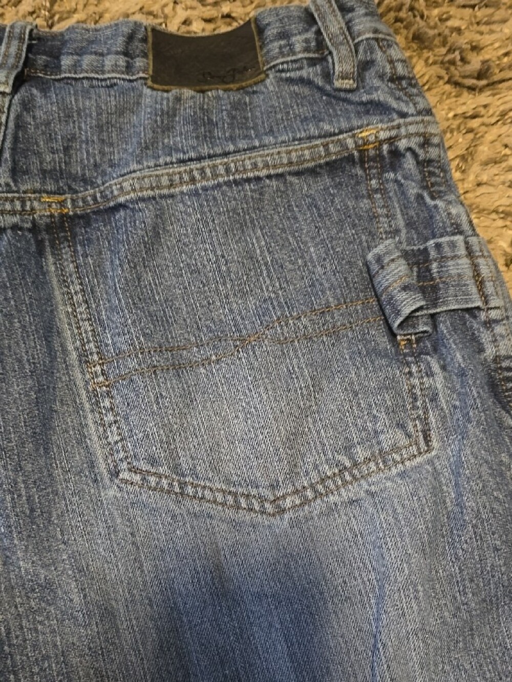 Sean John Light Blue Straight Jeans - Picture 6 of 7